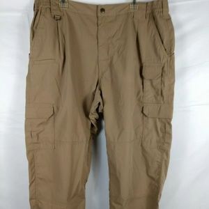 5.11 TACTICAL SERIES KHAKI PANTS MENS 42/30